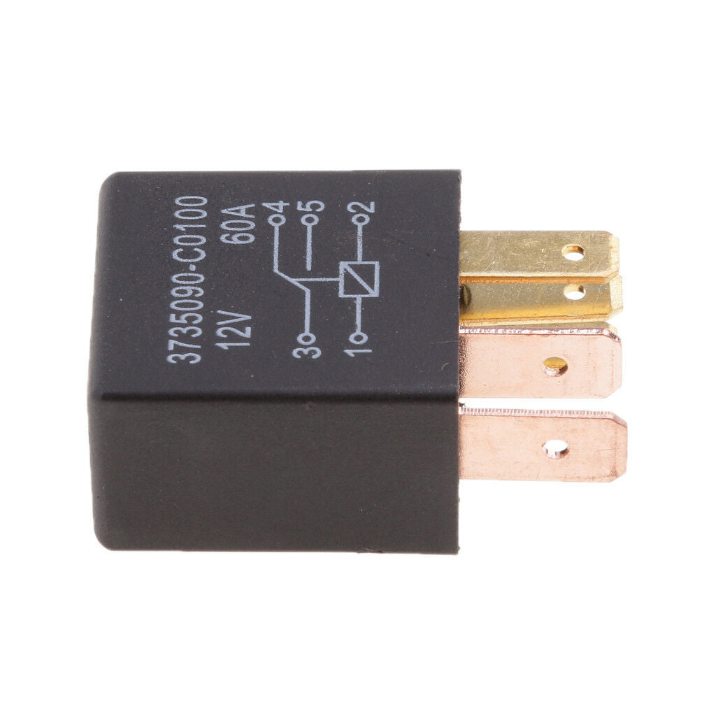 5PCS 5 Pin 12V 60A Car Truck Relays For Aux Control Alarms Horn Headlight