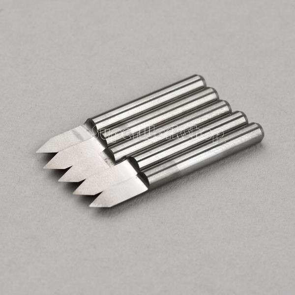 5x High Quality Sharp Carbide PCB Engraving CNC Bit Router 60 Deg 0.1mm