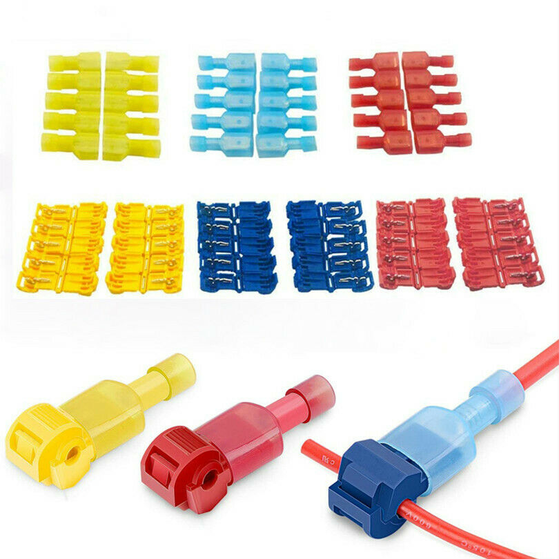 Quick Splice Lock T Tap Wire Crimp Cable Terminals Connectors