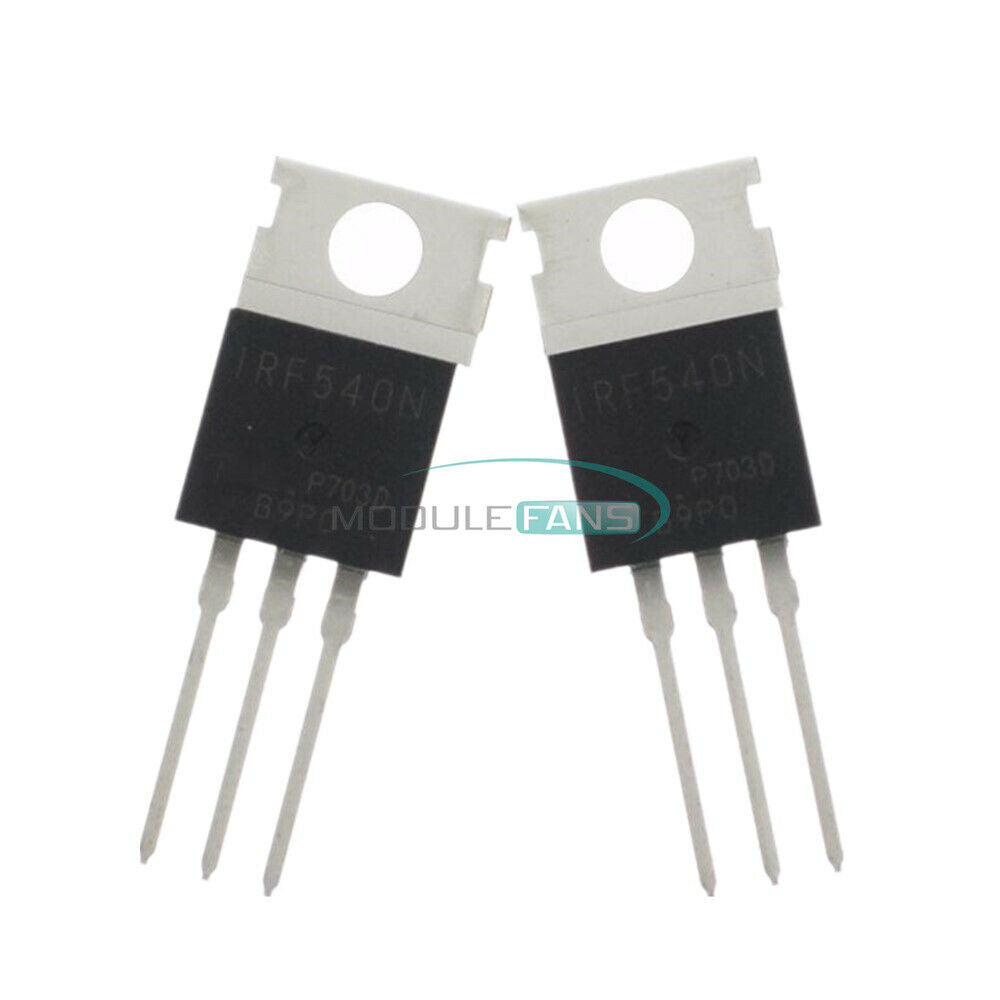 10PCS IRF540 IRF540N TO-220 N-Channel 33A 100V Power MOSFET IC