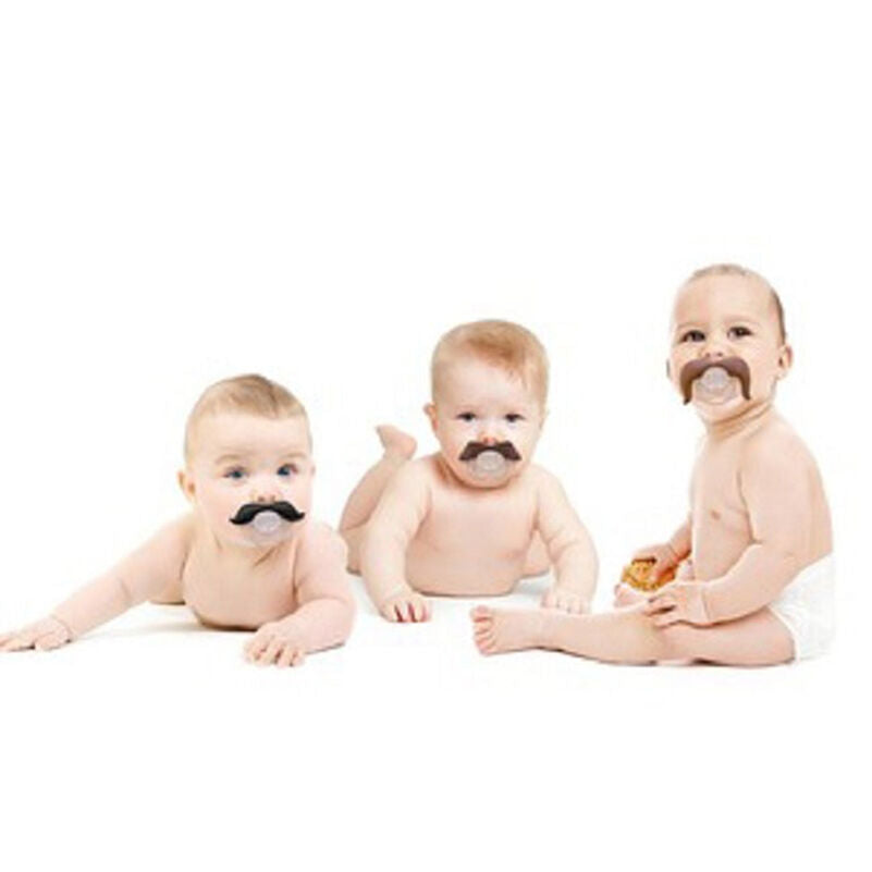 Funny Infant Baby Teether Dummy Pacifiers Orthodontic Silicone Nipples Li.l8