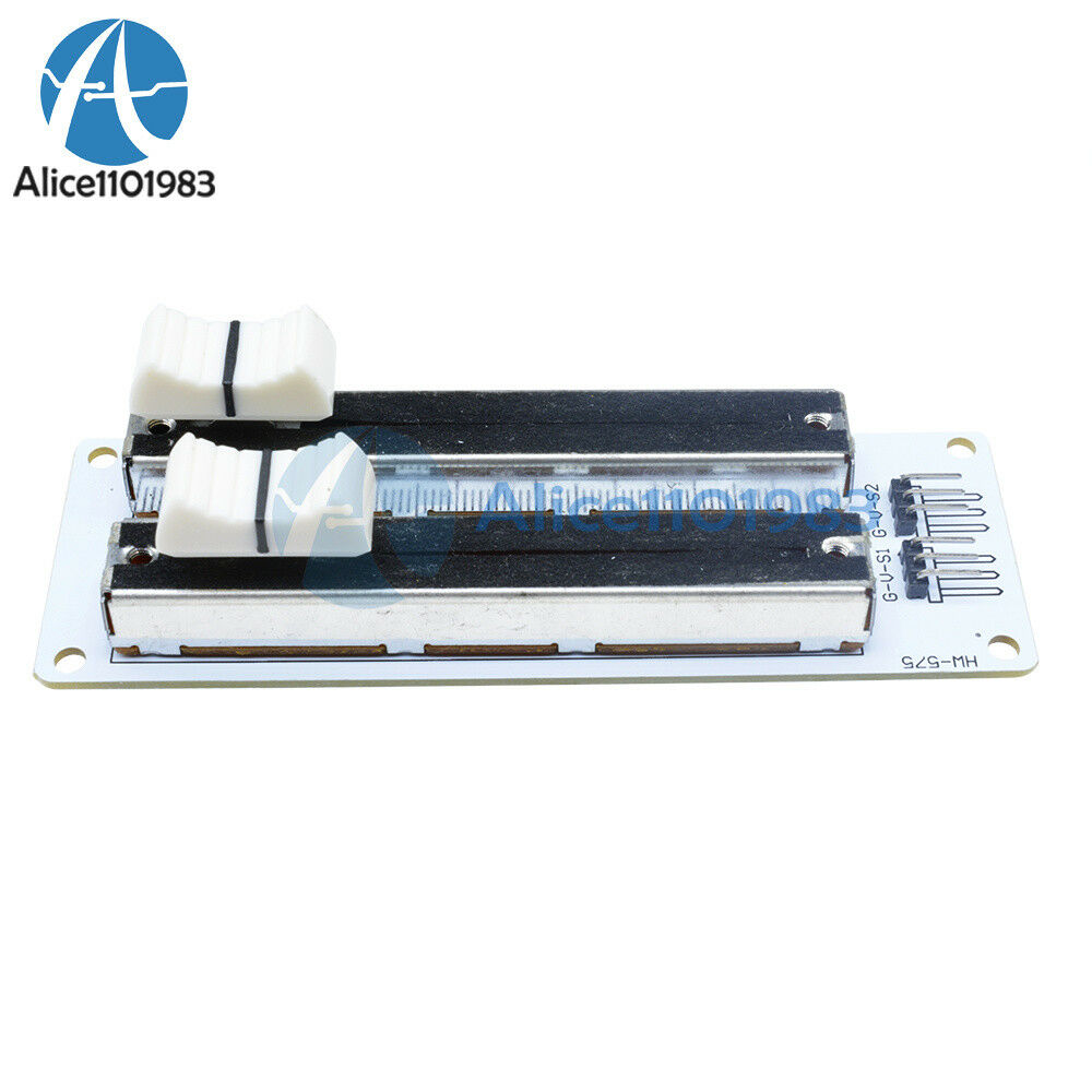 10K Double Row Sliding Linear Potentiometer Simulation Electronic Block Module