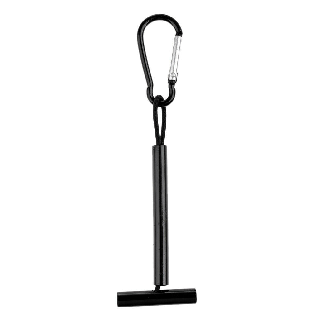 Fly Fishing Tippet Spool Holder Black, Holds Up to 6 Tippet Spools
