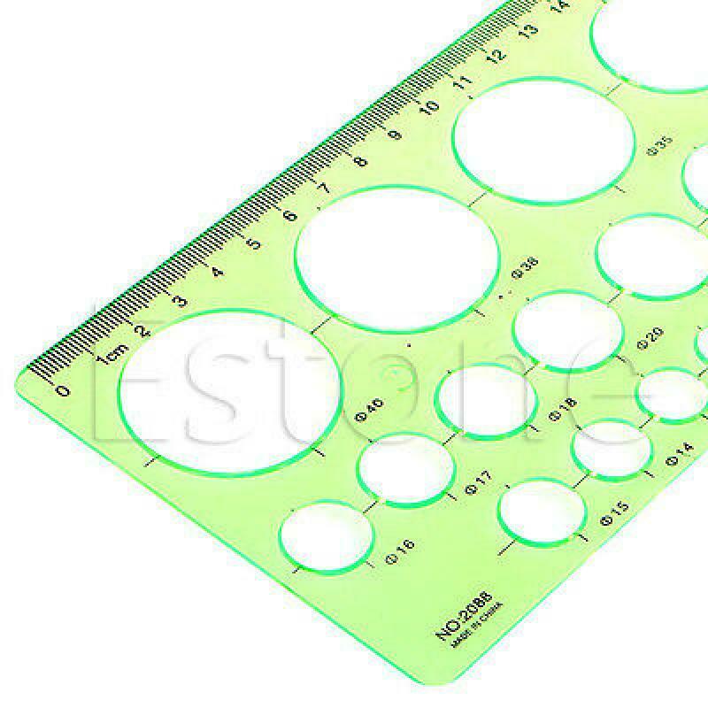 Quilling Ruler Template Tool Kit Circle Size Origami Paper Quilled Creat Tool