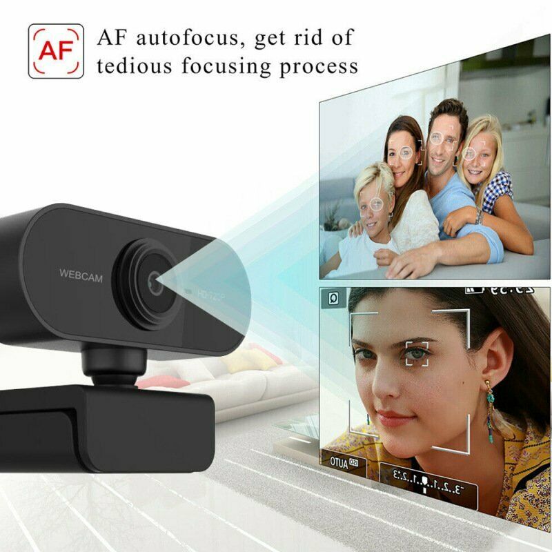 Full HD 1080P Webcam Computer PC Web Camera with Microphone for Live Broadcast