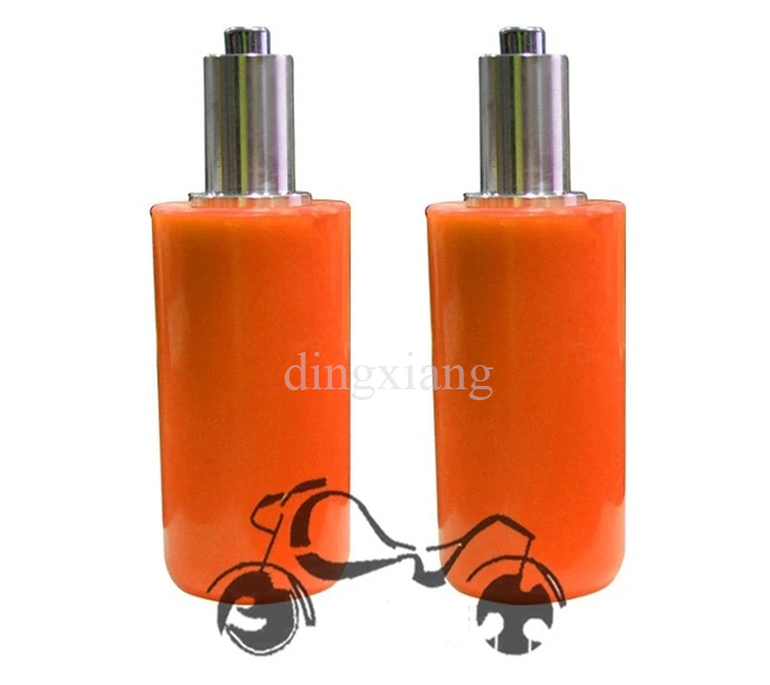 2pc Motorcycle General Anti-fall Glue Refi Aluminum Alloy Wear-resistant