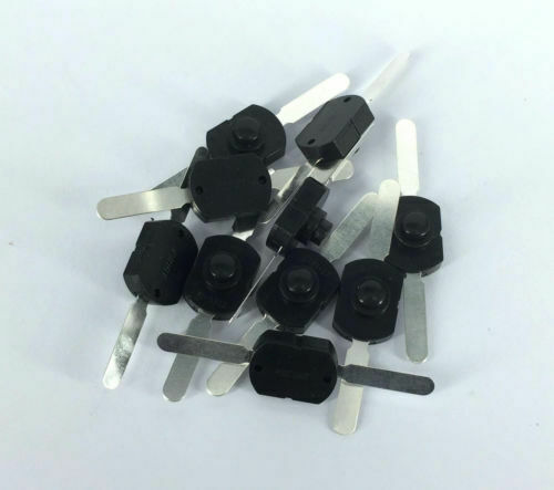 1712-CC DC 30V 1A On Off Mini Push Button Switch for Electric Torch CG 10pcs