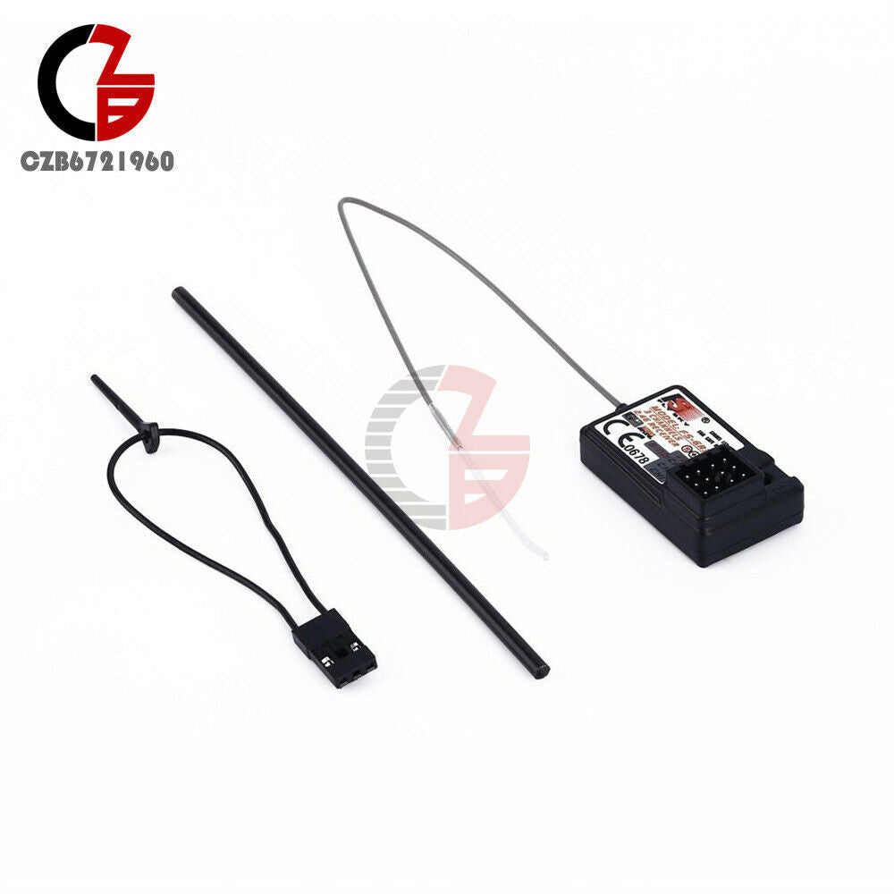 2.4G 3CH Flysky FS-GR3E Receiver w/ Failsafe FS GT3C GT3B GT2 RC Car Boat 18cm