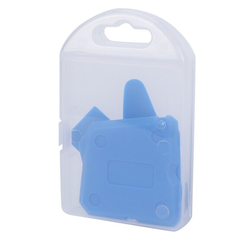 Caulking Tool Kit 4pcs Grout Remover Silicone Sealer Scraper blue B8E7E7