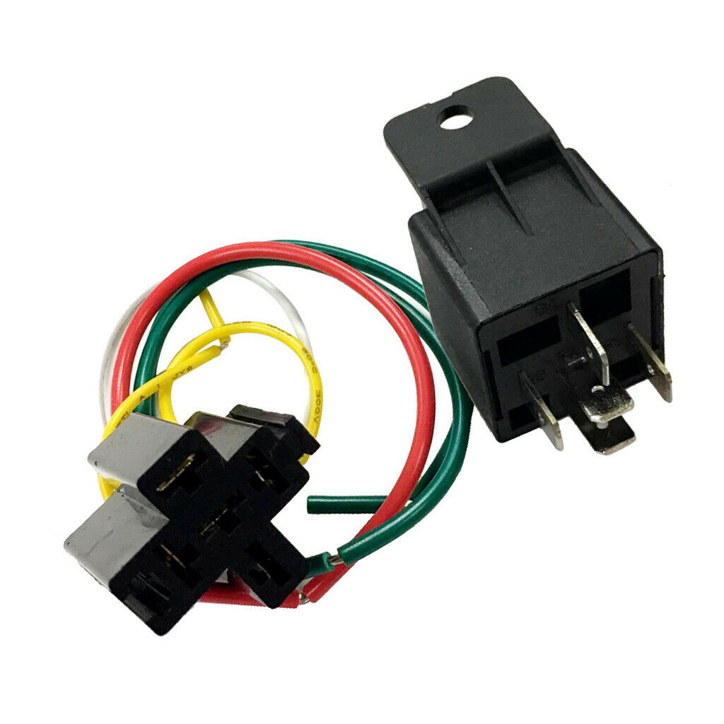 24V / 40A SPDT Relay Normally Opens Switch Relay With 5 Wires For Truck Car