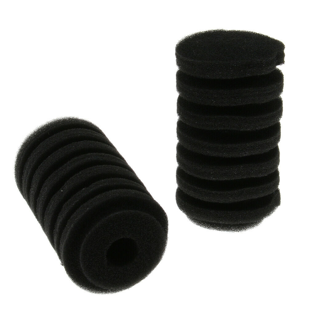 4pcs Cylinder Filter Foam Sponge Aquarium Fish Tank Water Filter Sponge S