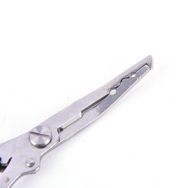 Orange Fishing Pliers Stainless Steel Hook Cutter Line Remove Fishing To.l8