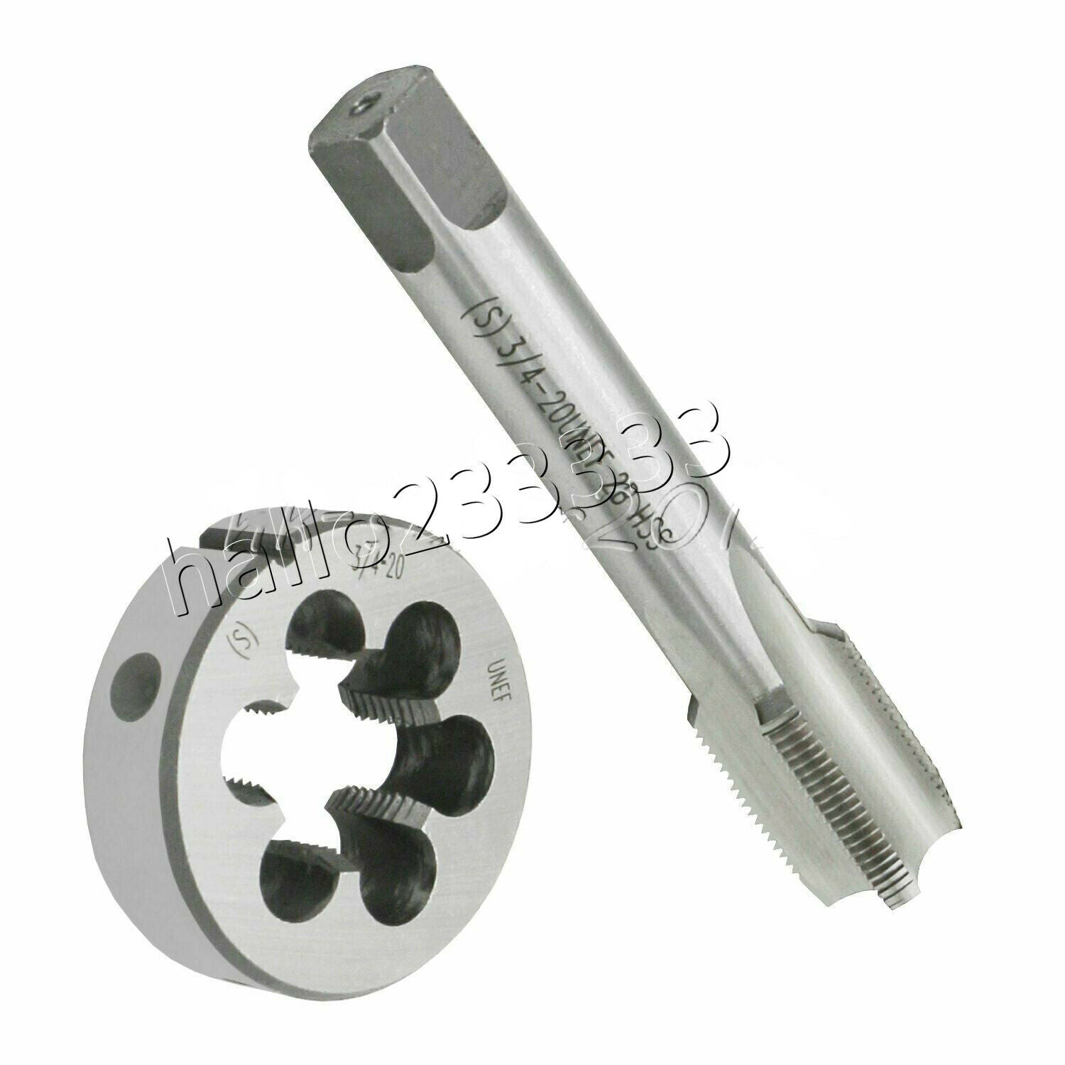 New 3/4-20 UNEF HSS Right Hand Thread Tap and Die Set 3/4'' - 20 TPI (3/4x20)