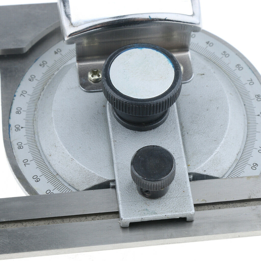 360 ° protractor made of stainless steel For measuring the angle between two