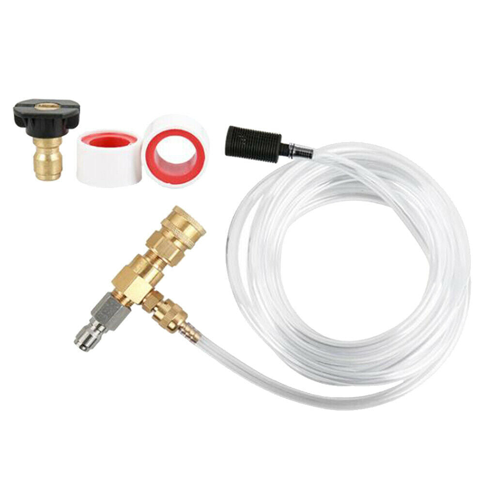High Pressure Washer Adapter Set 3/8 "Brass Quick Coupling Hose Adapter