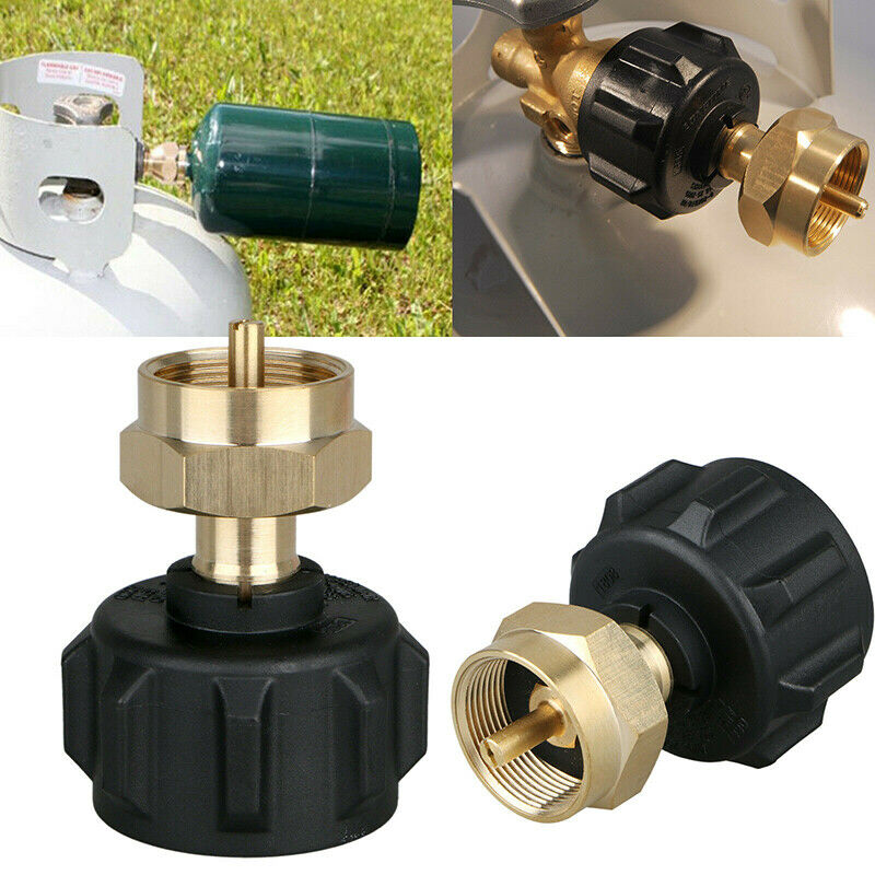 Propane Refill Adapter Lp Gas 1 Lb Cylinder Tank Coupler Bottles Heater Capmi SJ