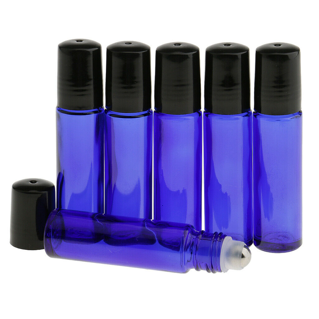 Set of 3 10ml Empty Travel Bottles Tubes Containers for Oils Aromatherapy