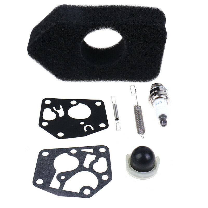 Spring Air Filter Gaskets Spark Plug Kit For Briggs & Stratton 691859 692211BDD