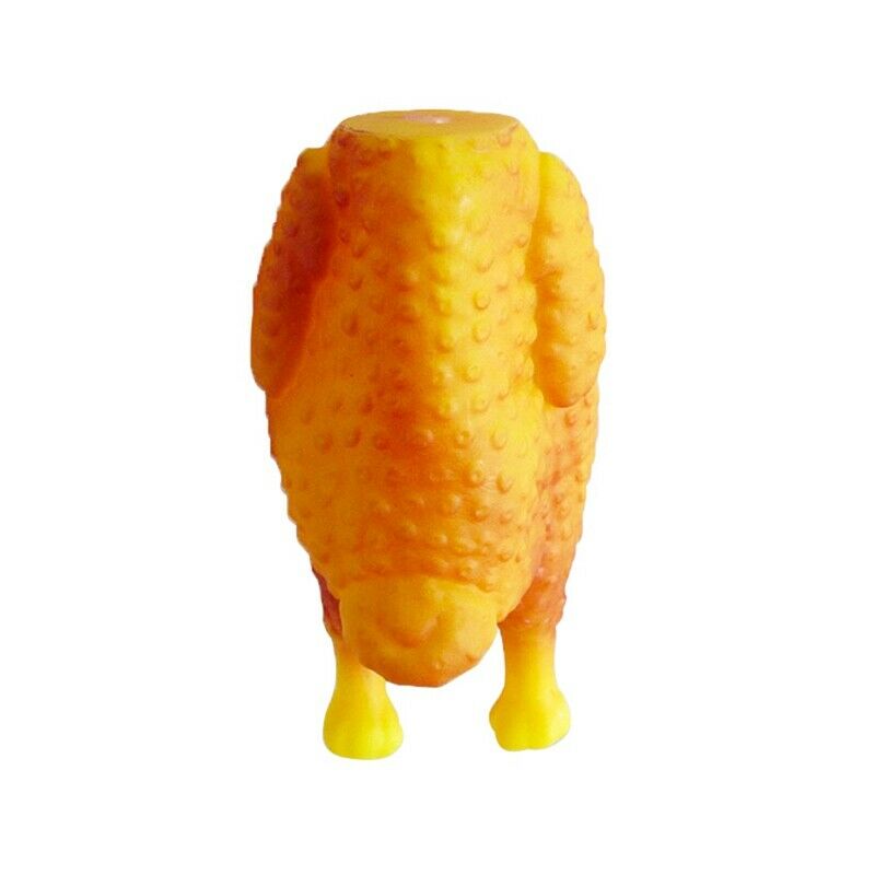 Dog Toys Simulation Silicone Roasted Chicken Tooth-resistant Teeth Pet TraininM1