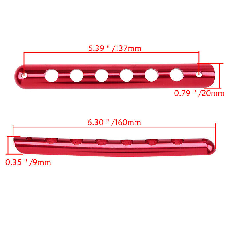 3Pcs Red Aluminum Door Grab Handle Cover Trim Fit Jeep Wrangler JK 2007-2018