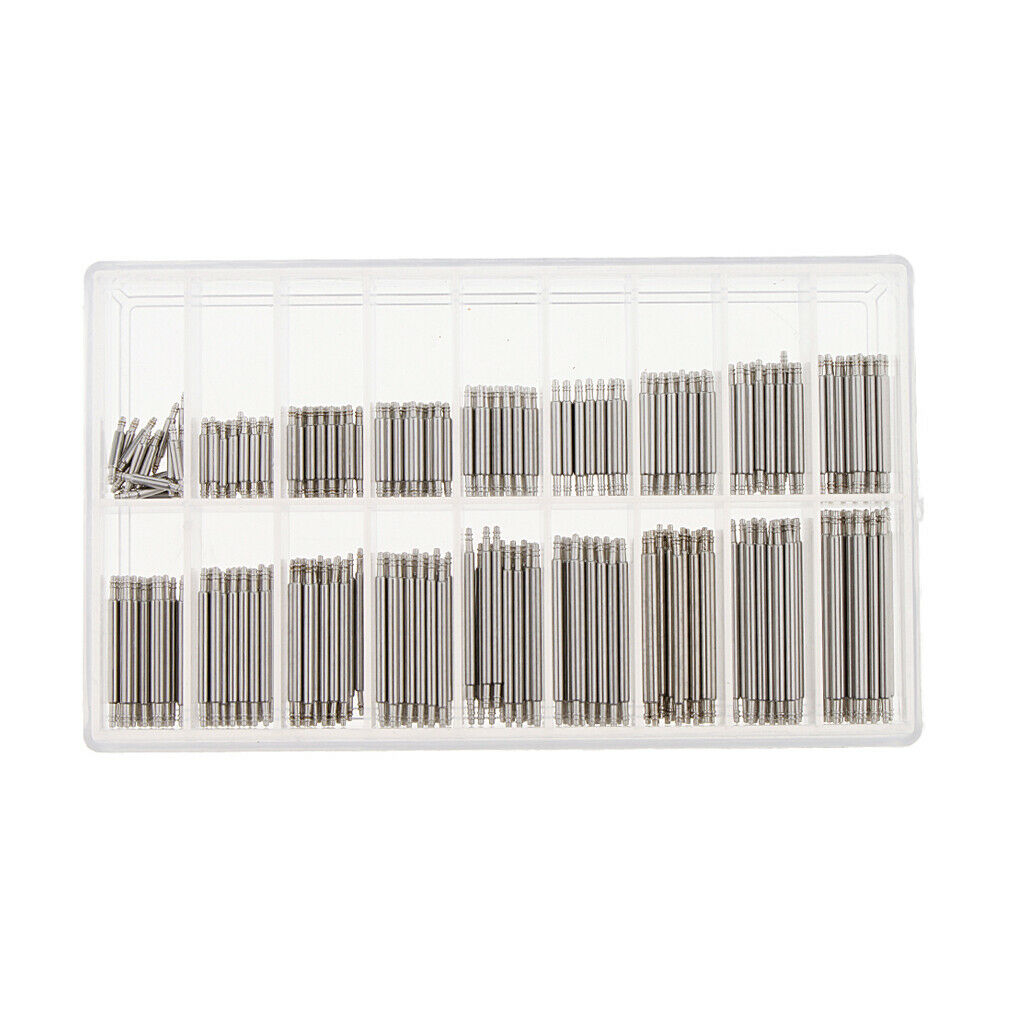 360pcs/Set Watch Pin Spring Bars Size 8mm-25mm Professional Watch Repair