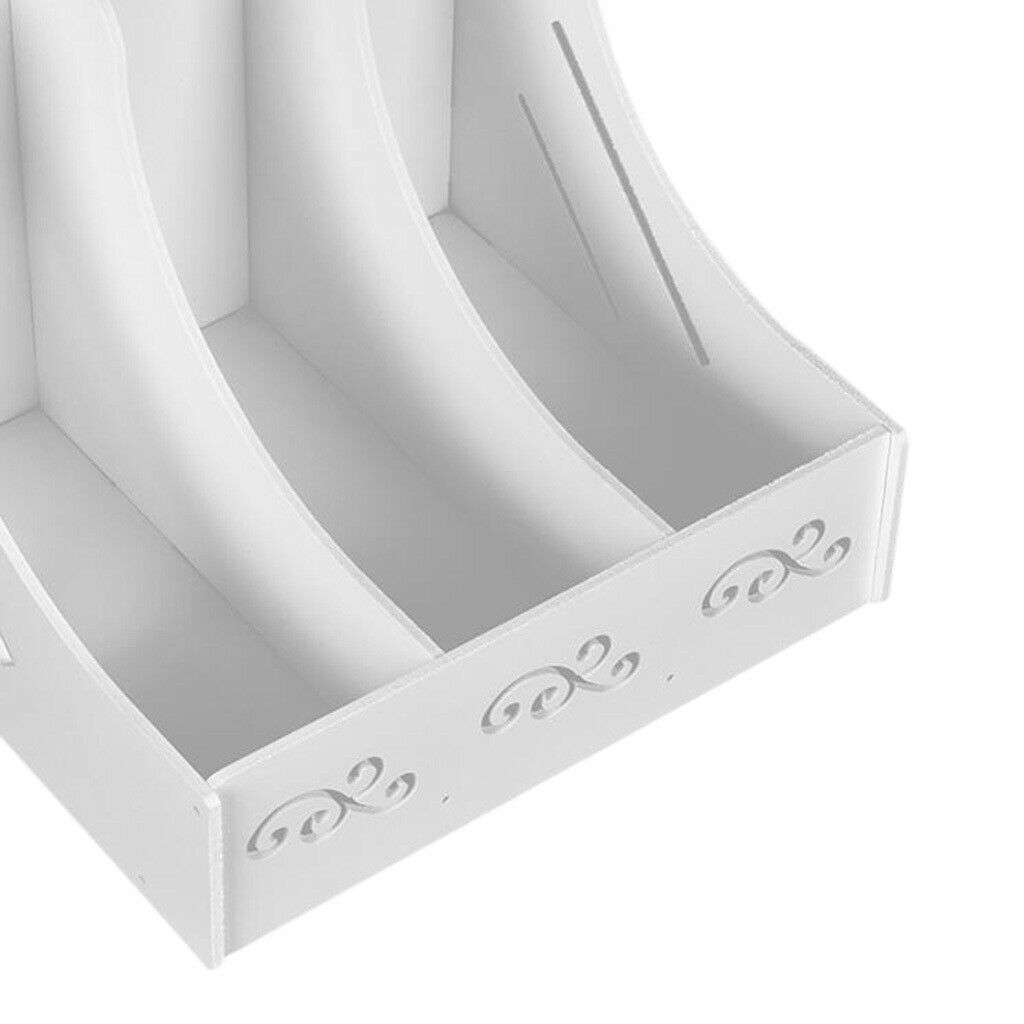 Magazine File Organizer Holder - Large Home Office Desk Top Organizer 3