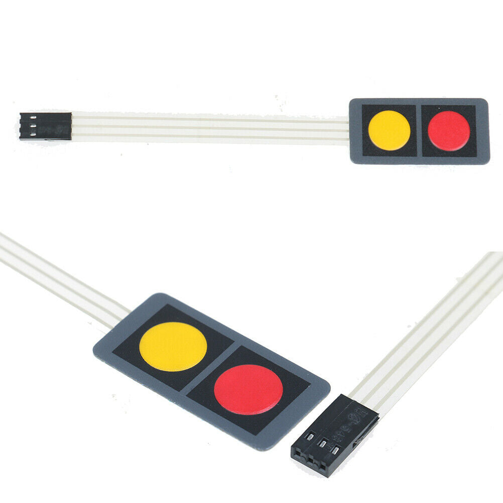 2 Keys button membrane switch matrix array 1x2 keyboard keypad control pa.l8