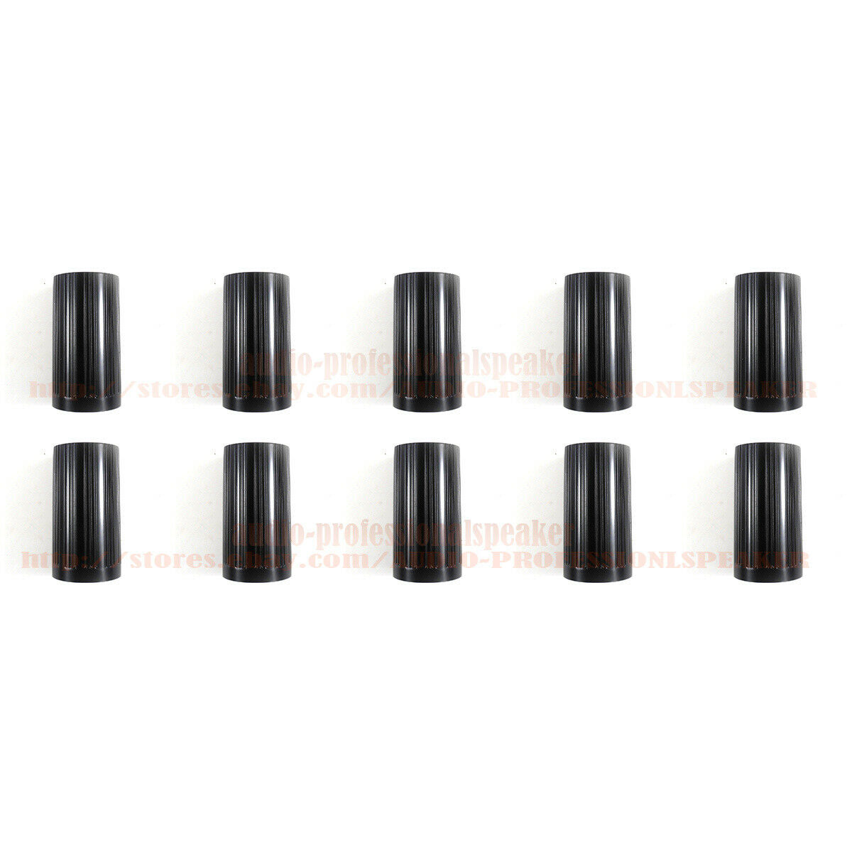 10 x Battery Screw On Cap Cup Back Cove Fit For SHURE LX88-III SM58 58A LX88-II