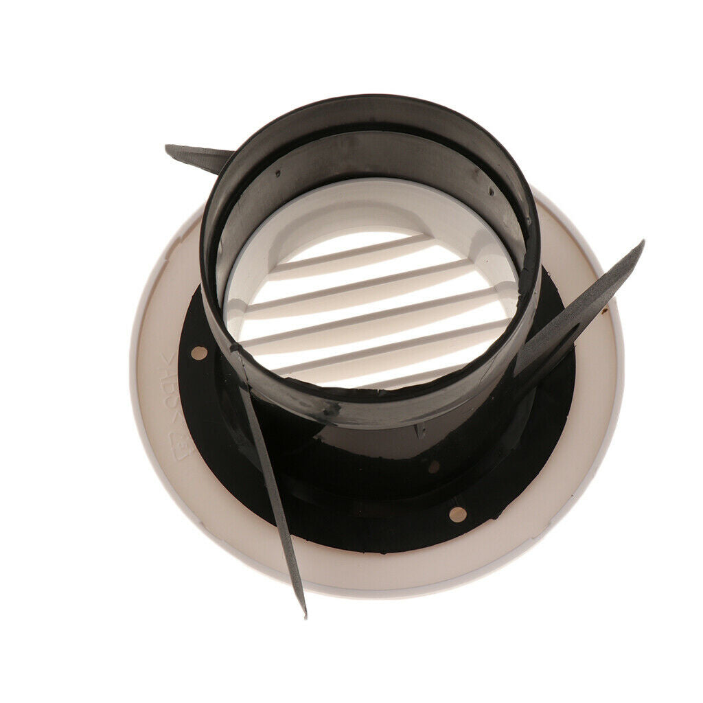 ABS White Air Vent Ventilation Grill Outlet Fit for Car Boat RV Motorhome