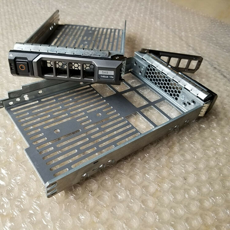 3.5" SAS SATA Hard Drive Tray Caddy For Dell PowerEdge R710 Hot Swap