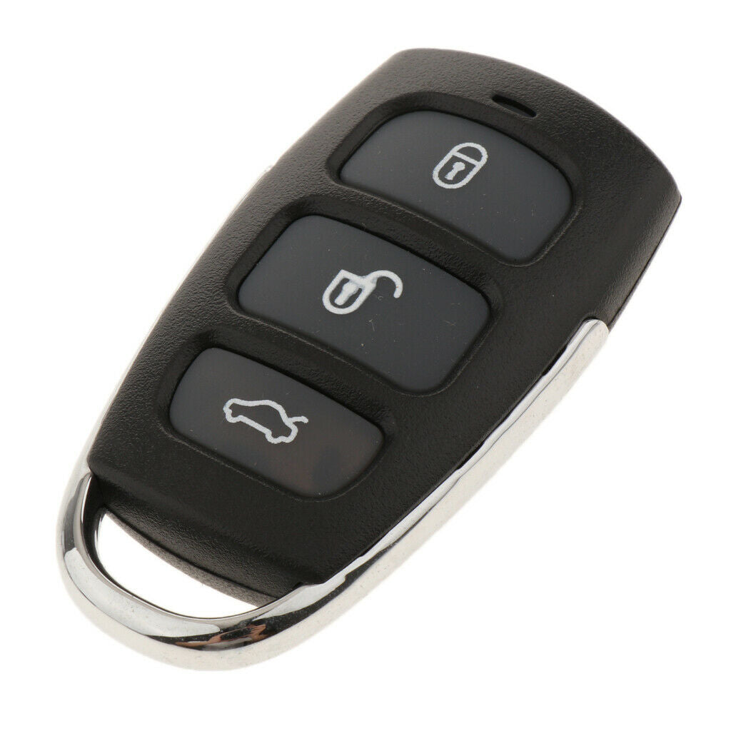 1 PC Black Silicone Rubber Keyless Entry Remote Key Fob for Hyundai Kia  3+1