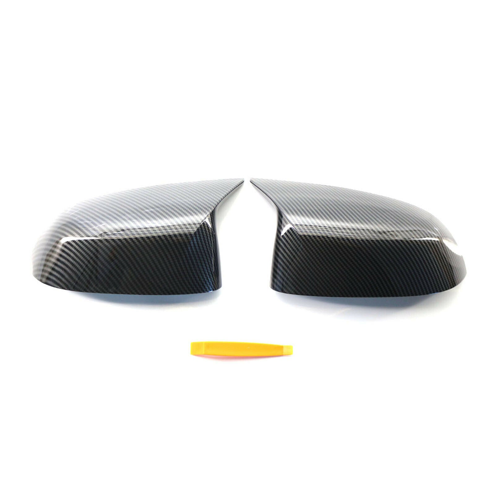 Left/Right Side Mirror Covers Caps 51162446965 for BMW X4 G02 X5 G05 X6 G06