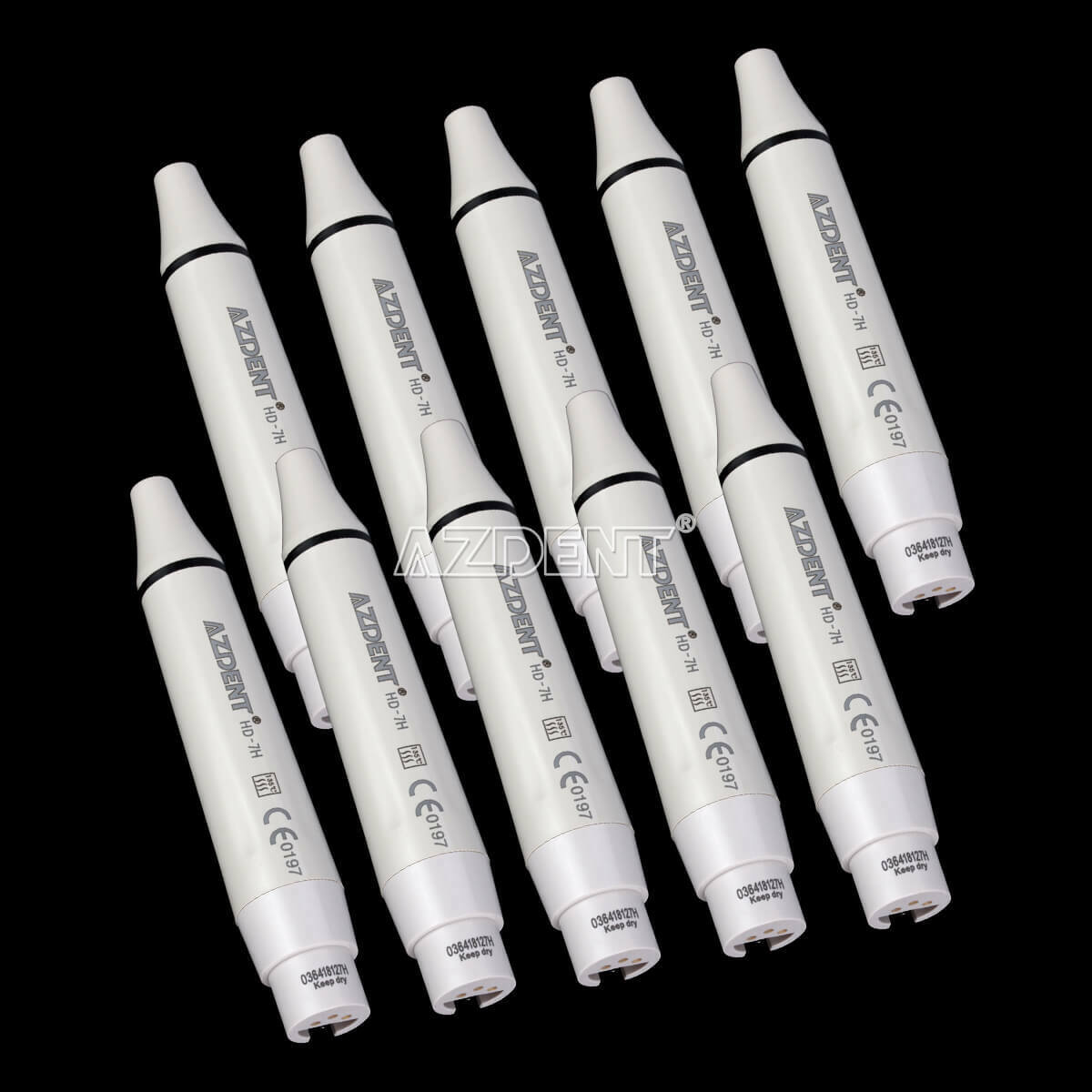10X AZDENT Dental Ultrasonic Piezo Scaler Handpiece HD-7H fit SATELEC DTE