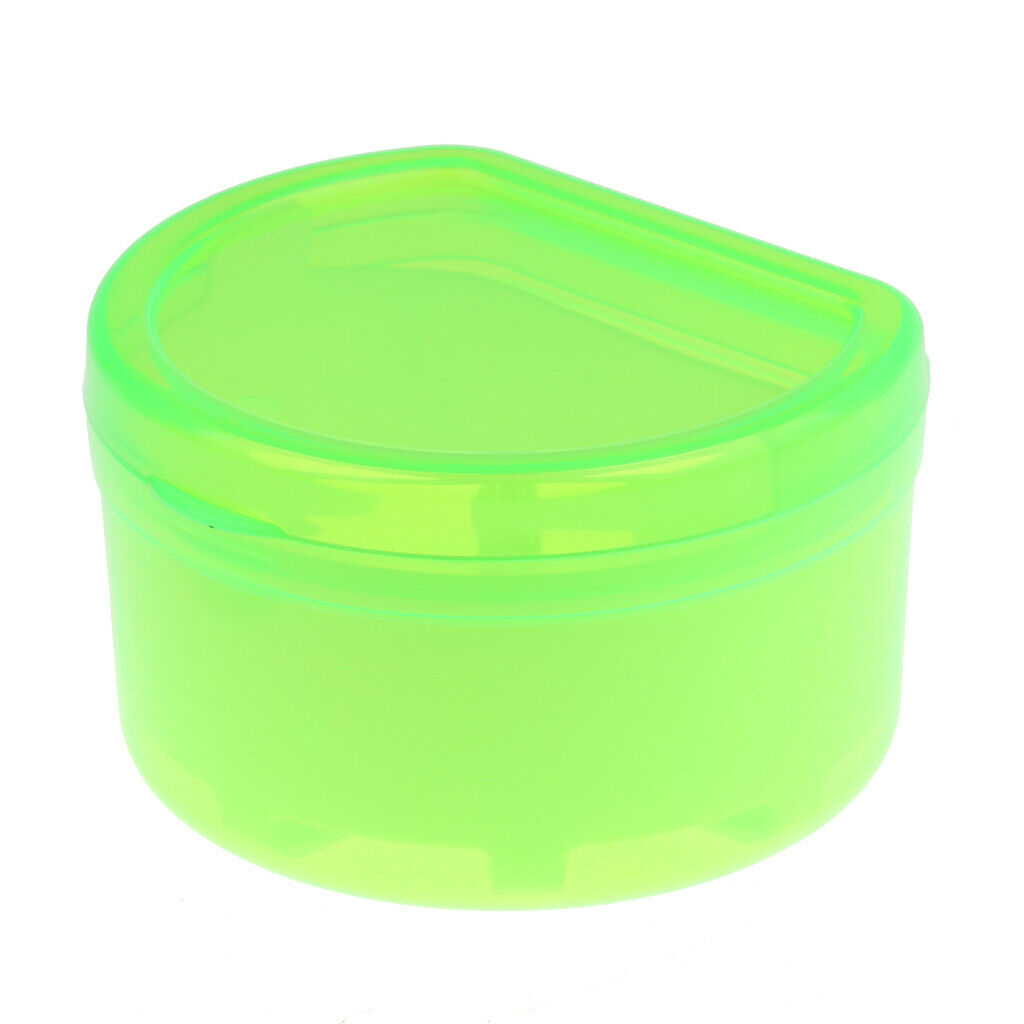 Orthodontic Denture Teeth Box Container Dental Holder Storage Case Green