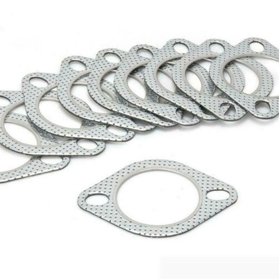 2.5" 2-Bolt High Temp Exhaust Gasket Turbo Manifold Dump Pipe Flange Header Down