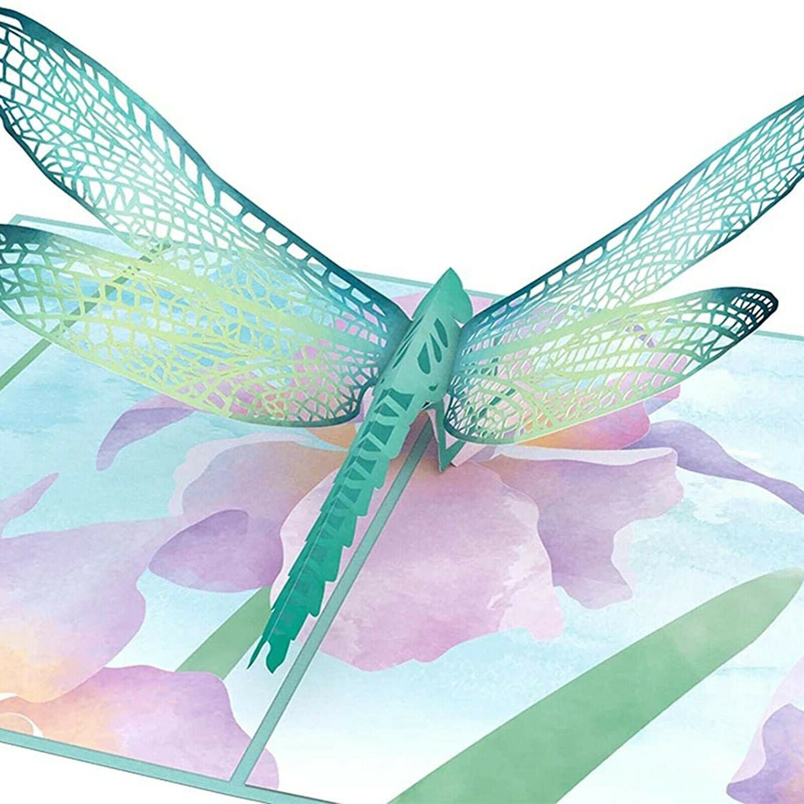 Handmade Dragonfly   Up Card Mother's Day Gifts for Grandma Invitation