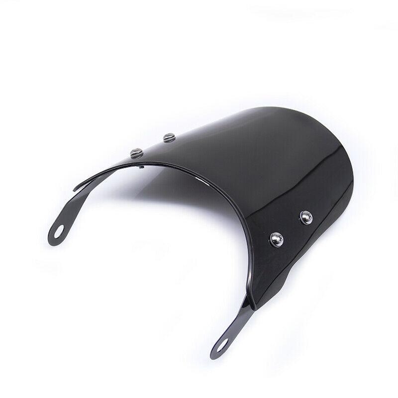 Headlight Fairing Black Windshield Windscreen For Triumph T100 Bonneville T120