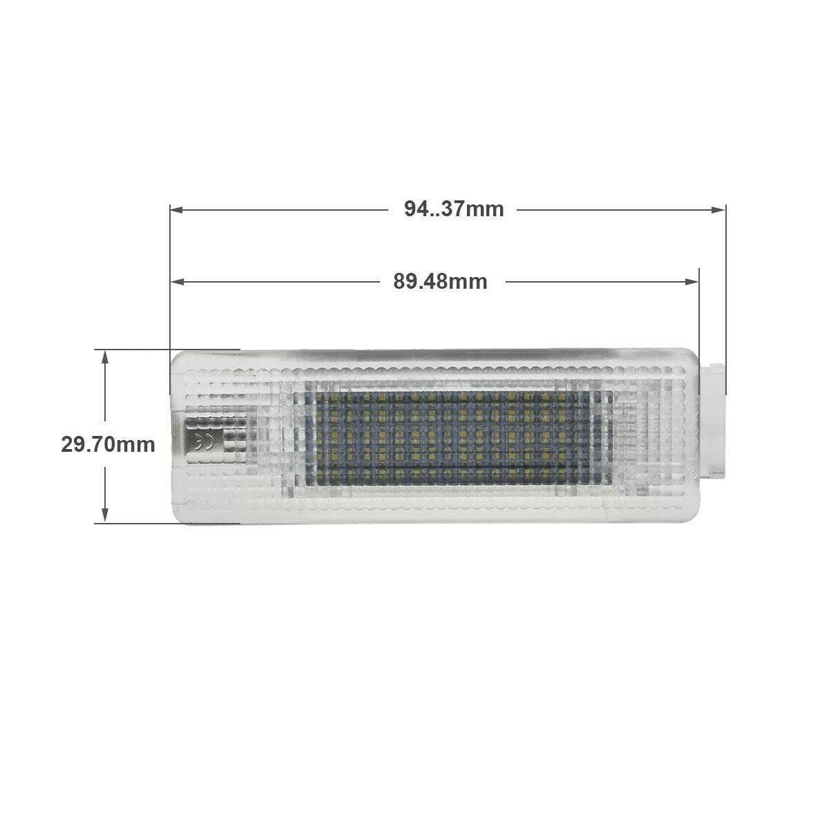 for VW Golf 6 Variant Sharan Passat B7 Touareg LED License Number Plate Light