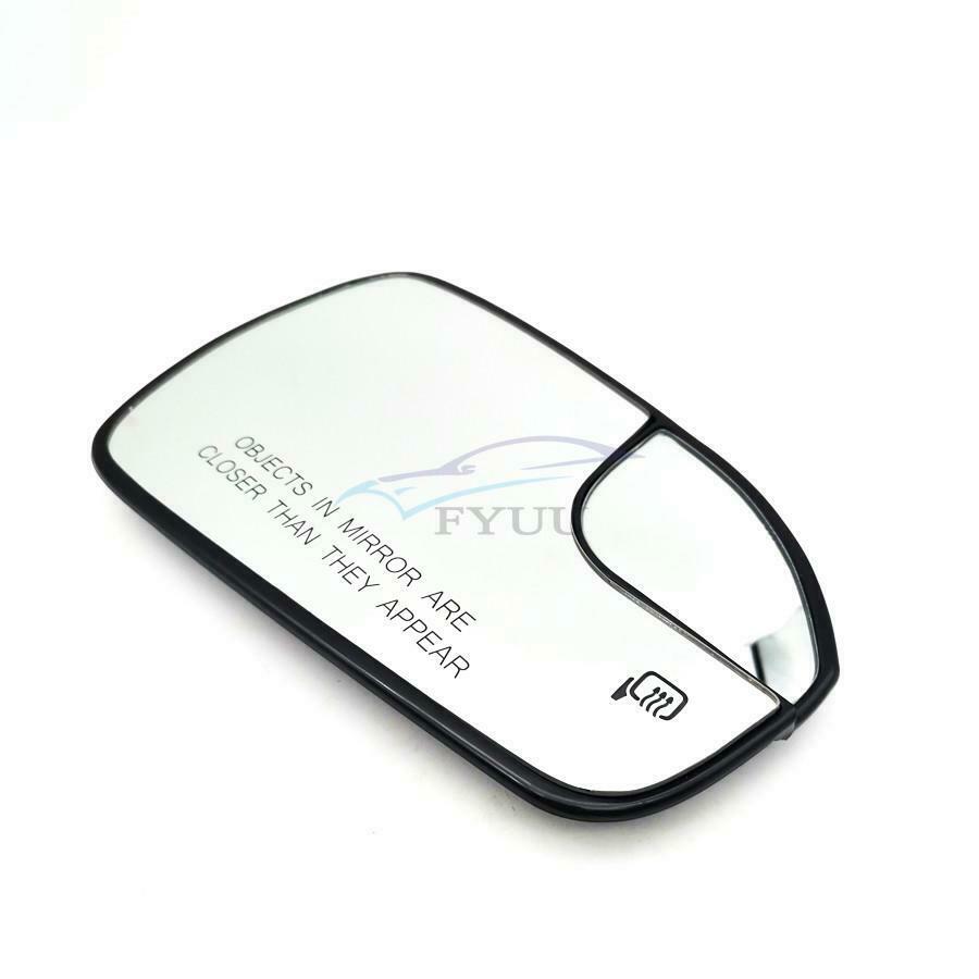 1 Pair of Car Heated Mirror Glass (Left + Right) For Ford Fusion 2013-2020