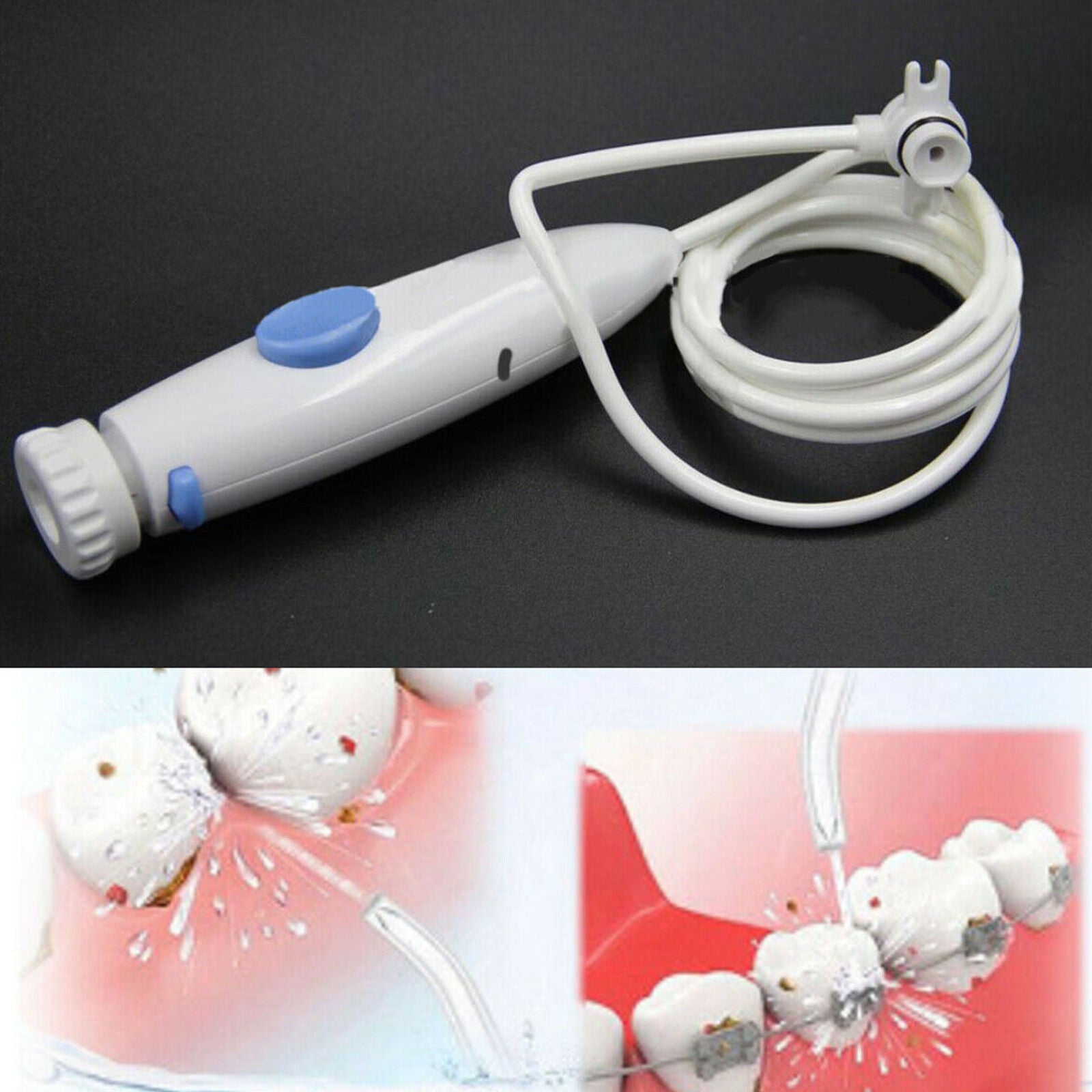 Teeth Cleaner Handle Hose Replacement For WP-100 Ultra Water Flosser Irrigator