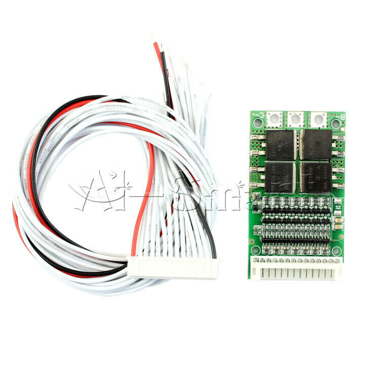 3.7V 25A BMS 6S 7S 8S 9S 10S 13S 18650 Polymer Lithium Battery Protection Board