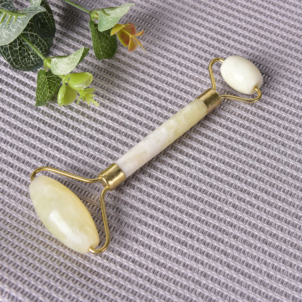 1Pc White Women Facial Massager Body Head Neck Foot Nature Beauty Tool Jad.l8