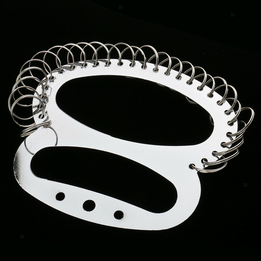 Big Key Holder with Rings,To Identify,Sort and Store Key 15x17 cm 28 Numbers