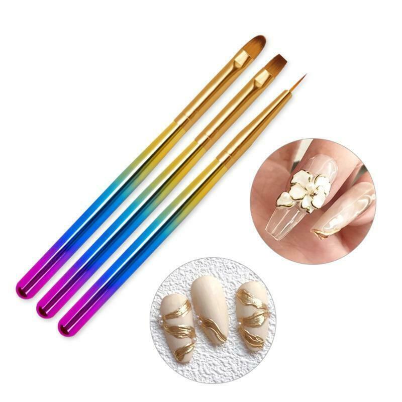 Nail Painting Brushes Line Painting Round Brush Set Professional Nail Art Tool