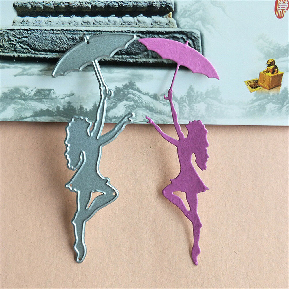 umbrella dancer scrapbook cutting dies metal die cut for DIYscrapbooking d.l8