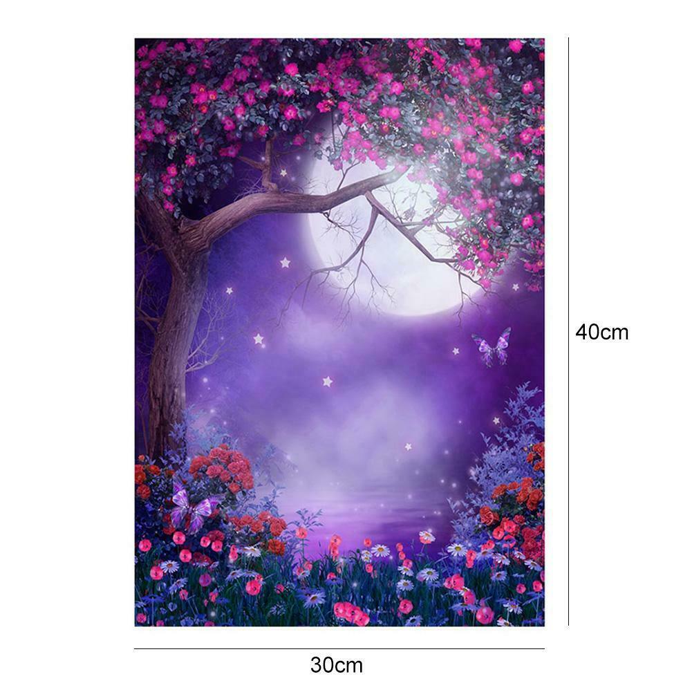 5D DIY Moon Tree Diamond Painting Full Drill Embroidery Cross Stitch Kits @