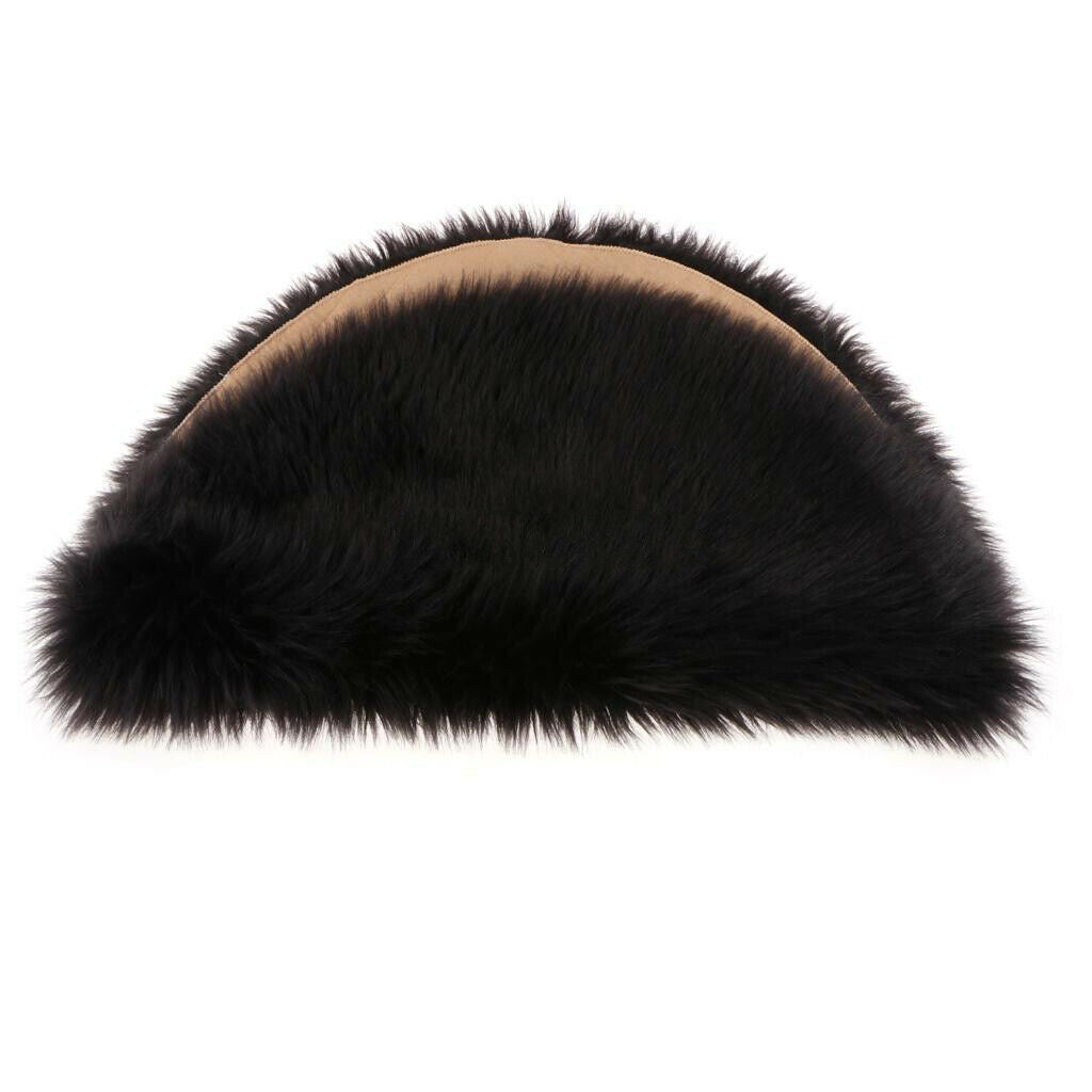 Soft Artificial Sheepskin Stool Seat Pad Cushion Mat Pad Carpet 12inch