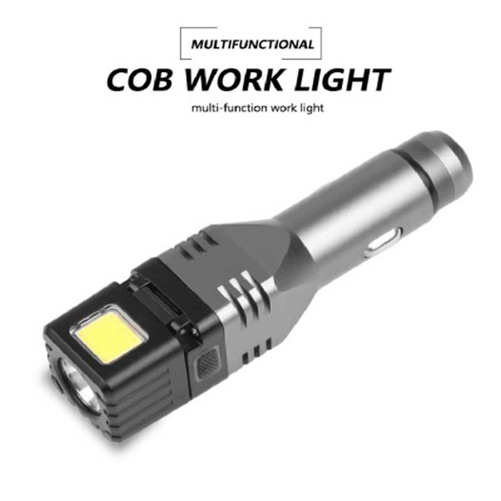 Foldable Waterproof LED Lamp Mountain Bike Head Light XPG+COB Flashlight