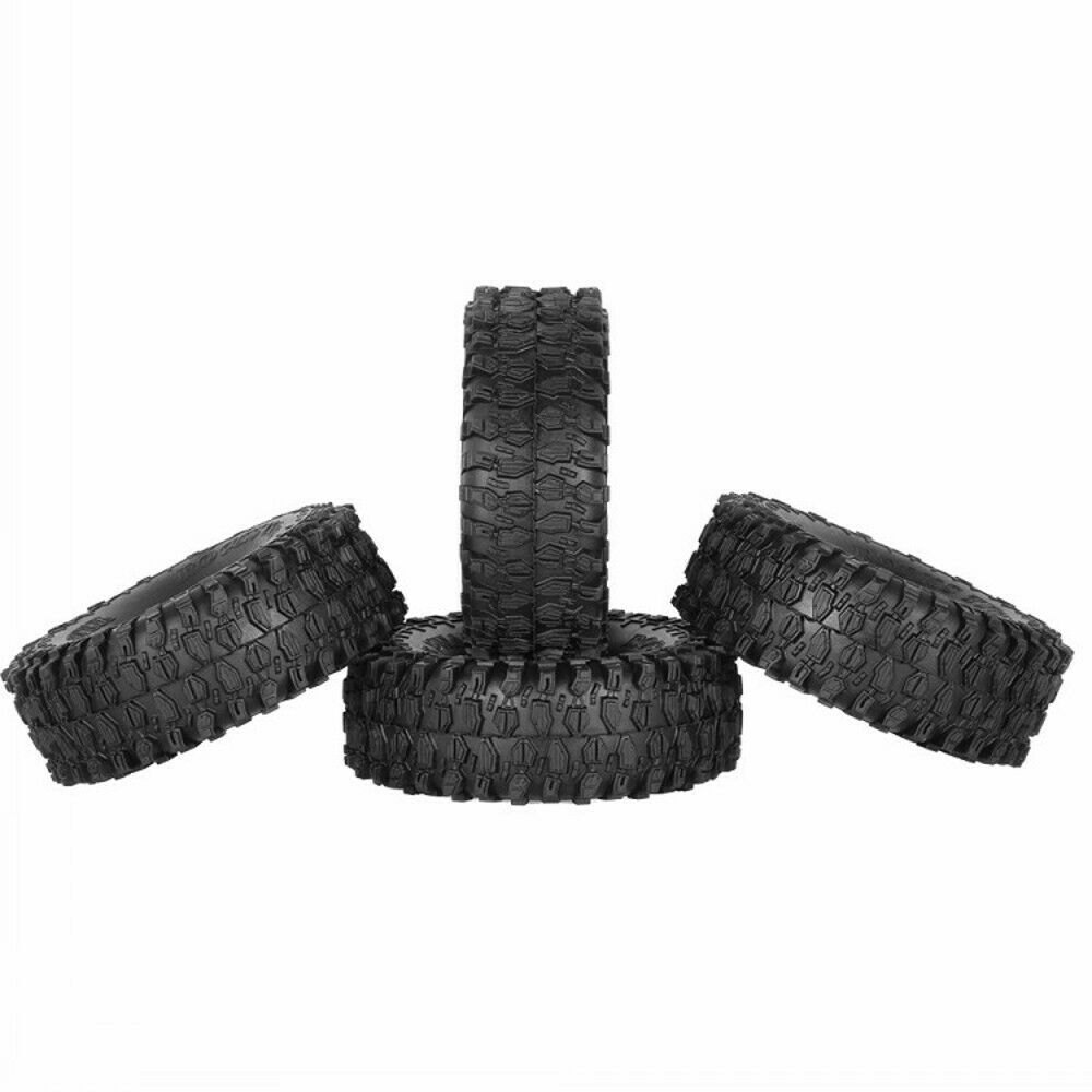 1.0 Soft Rubber All Terrain Tire for 1/24 RC Axial SCX24 90081 AXI00002 Deadbolt