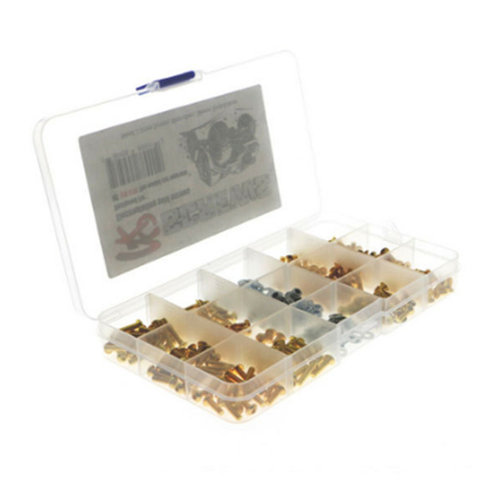 Metal Repair Screws Set in Box for 1:10 1:8 Scale RC Crawler Car Accessory